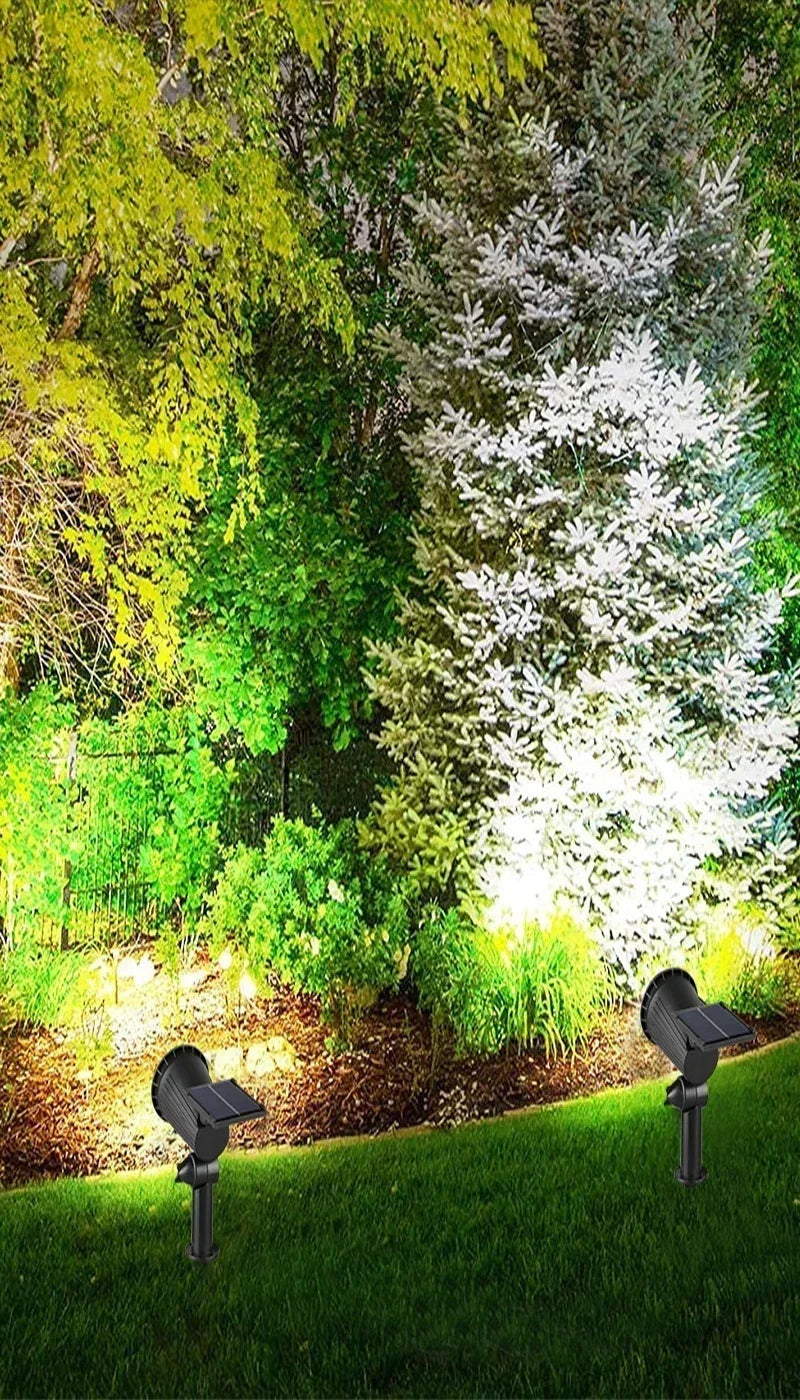 1/2/3/4 pces movido a energia solar 9led lâmpada ajustável holofote solar no solo ip65 à prova dip65 água paisagem luz de parede iluminação ao ar livre